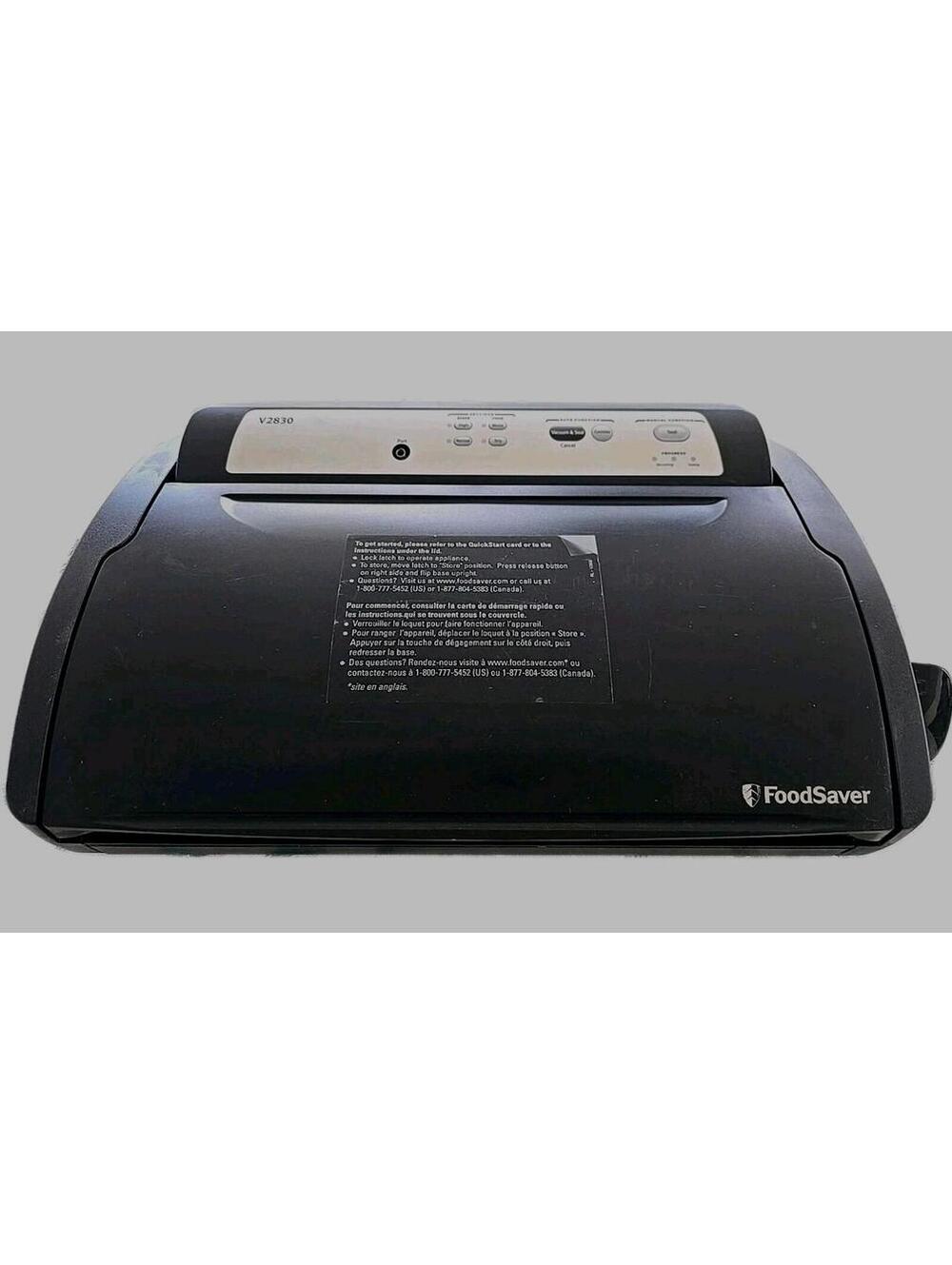 FoodSaver Automatic Vacuum Sealer | Model V2830 | Seal Bag Roll Included